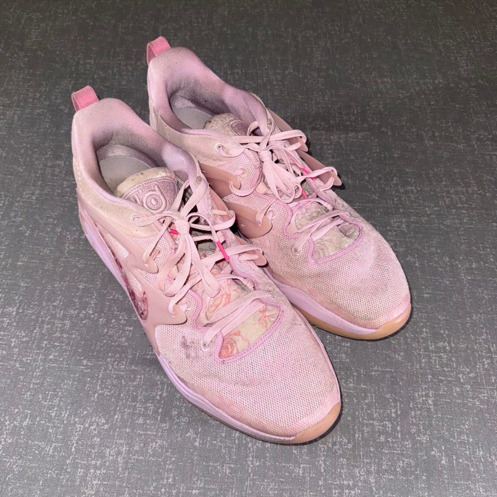 Nike KD 15 Aunt Pearl Pink Basketball Shoes Mens Size 18 Sneakers Gym‎ y2k